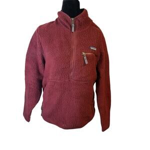 Patagonia Retro-X Fleece 1/2 Zip Women’s Size Small Wine Fleece Jacket